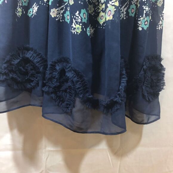 Lauren Conrad Spaghetti Strap Dress Ruffles at Hem - Picture 11 of 15